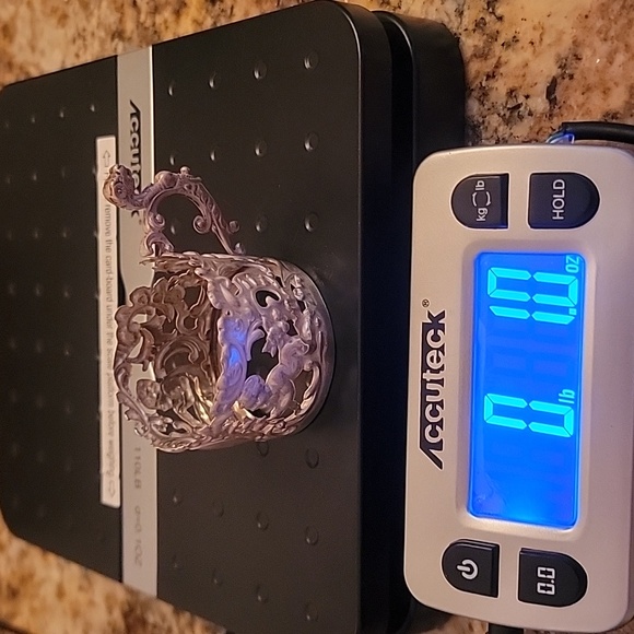 Rare Antique Aynsley China Demitasse In Sterling Silver Holder - Picture 10 of 13